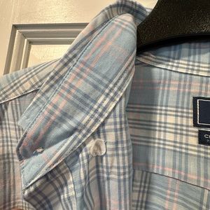 Boys large dress shirt. like new condition. no stains.